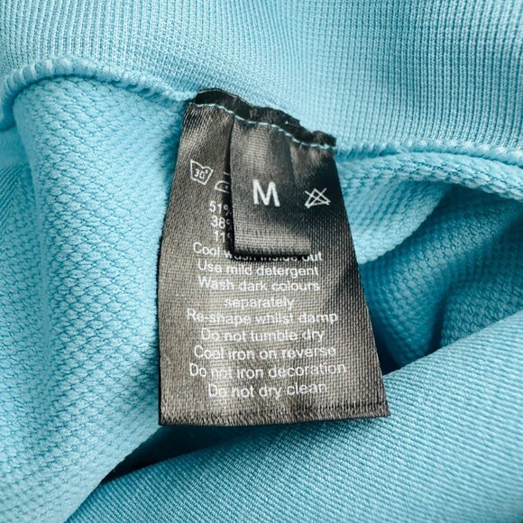 Alphalete Womens Blue Ombre Seamless Amplify Bootie Scrunch Stretch Leggings M - Picture 11 of 12